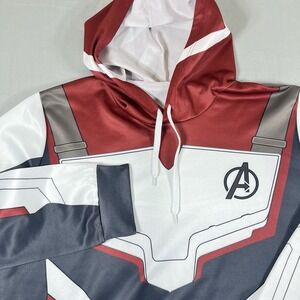 Marvel Avengers 4 Hooded Mens Running Pullover Fitness Jogging Size 3XL